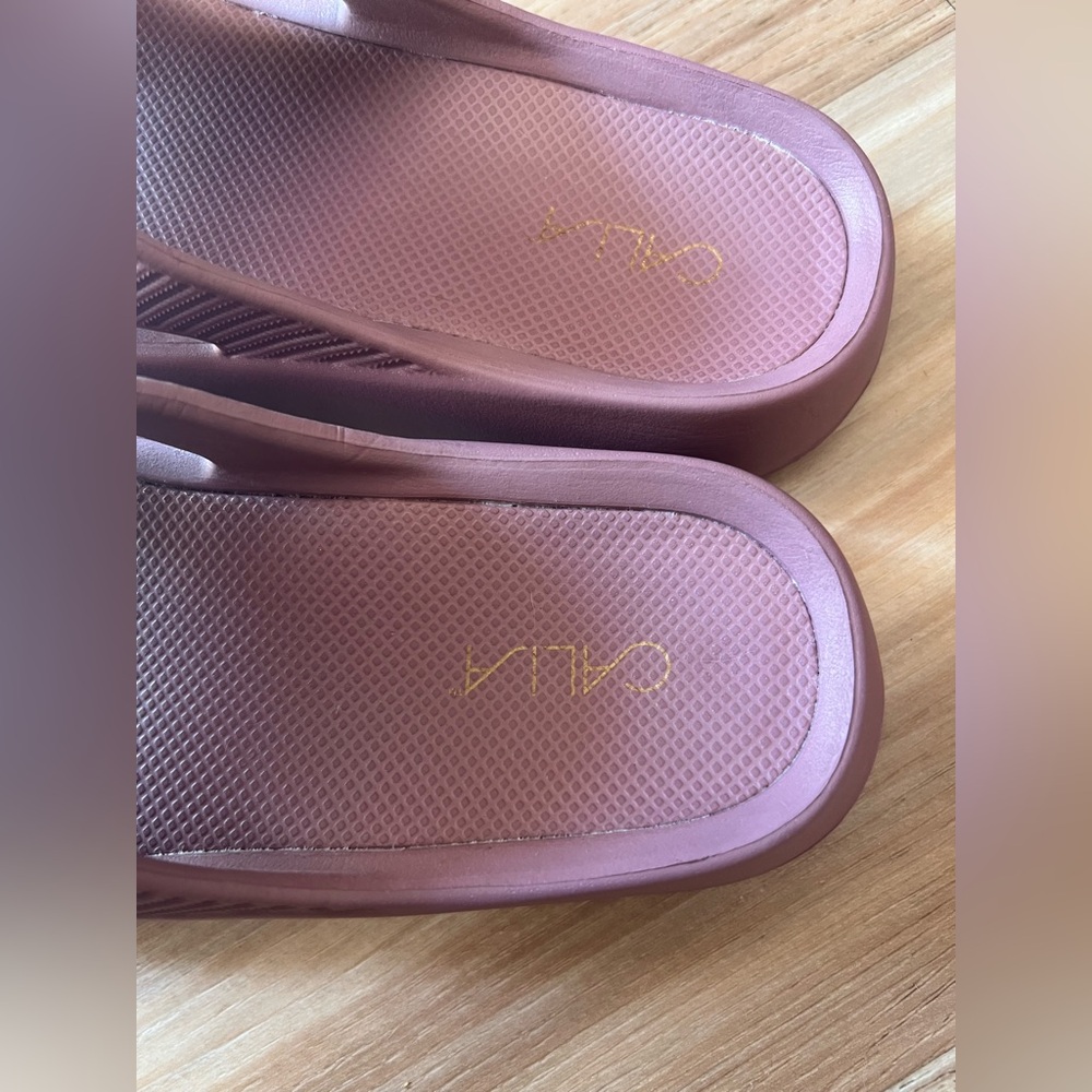 Calia Pink Slide Sandals - Picture 2 of 6
